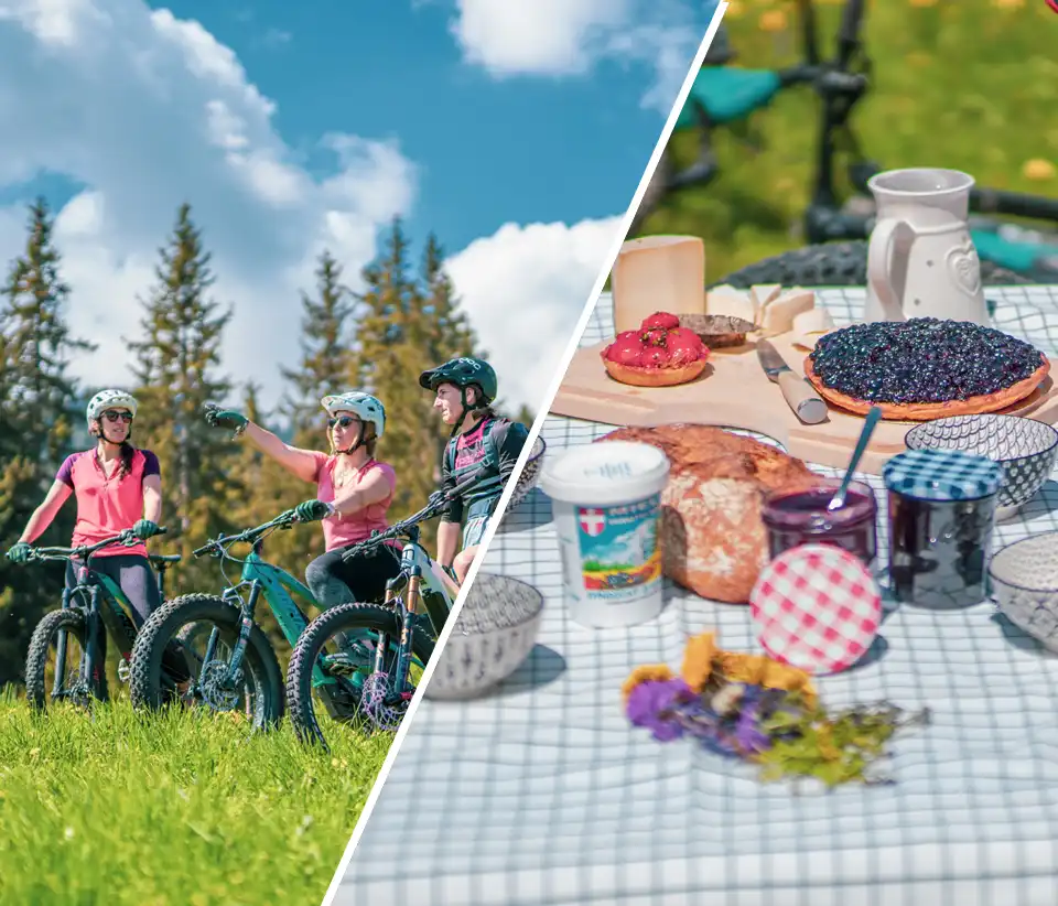 Rando VTT électrique et gouter